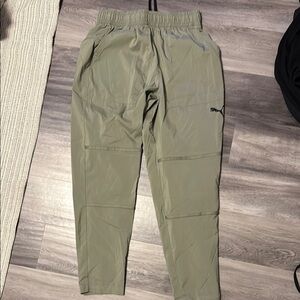 Puma Men's Olive Green Pants